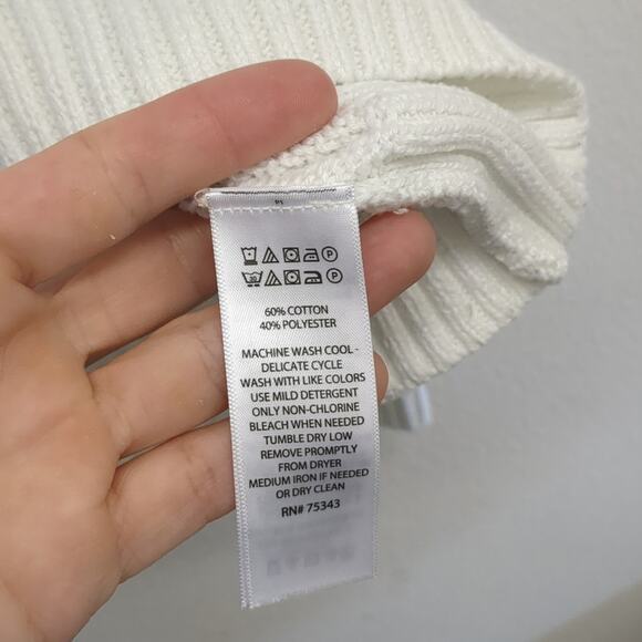 Christian Siriano New‎ York striped collared sweater size M - Picture 5 of 6